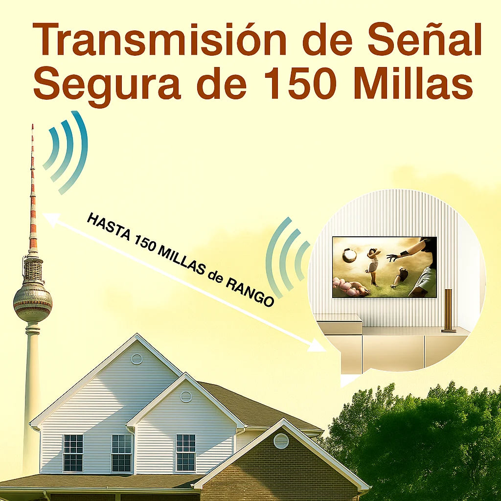 Antena HD-TV GRATIS ❌sin mensualidades NI INTERNET