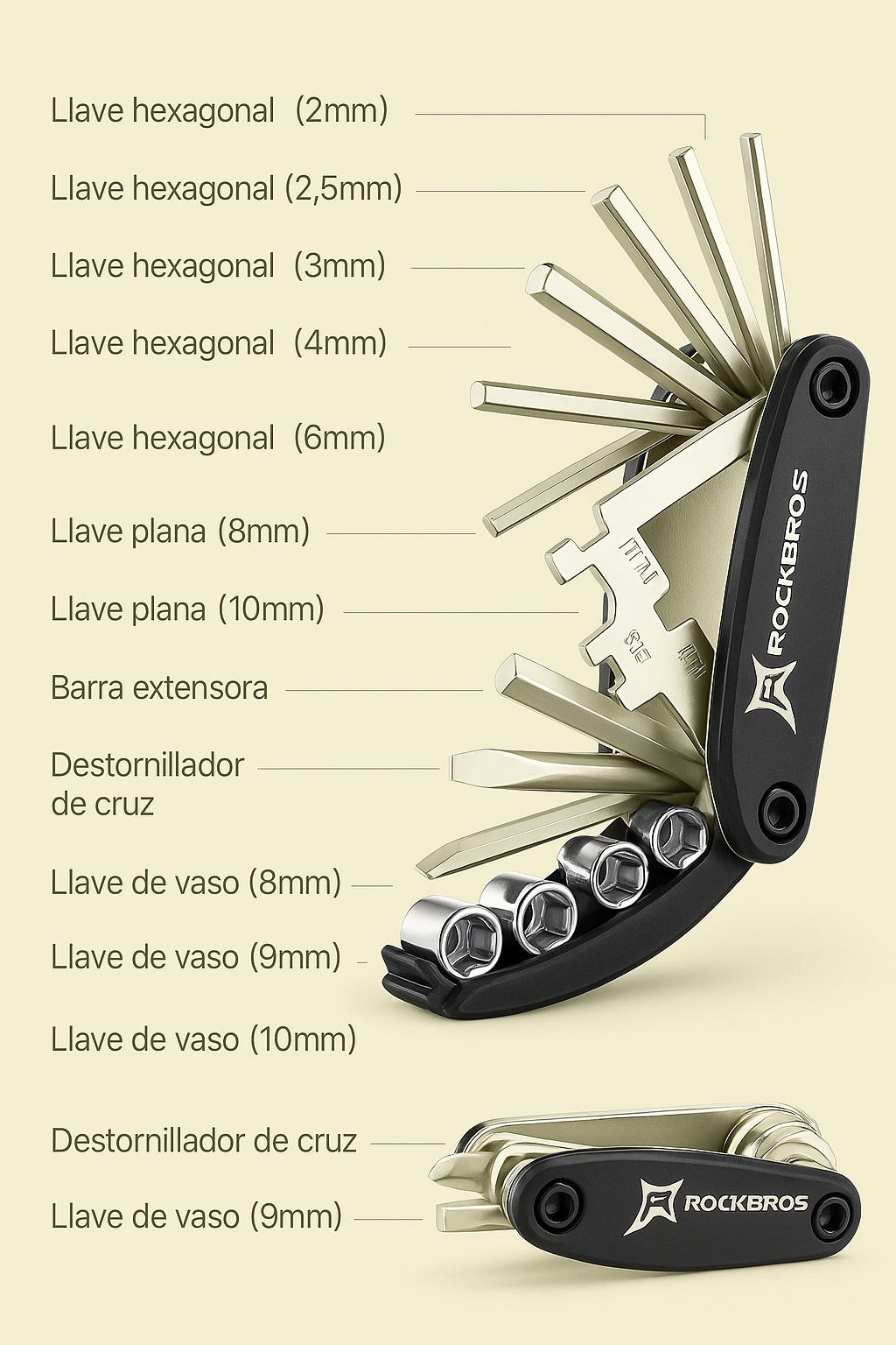 FixForce® Herramienta 16 en 1 Multiusos