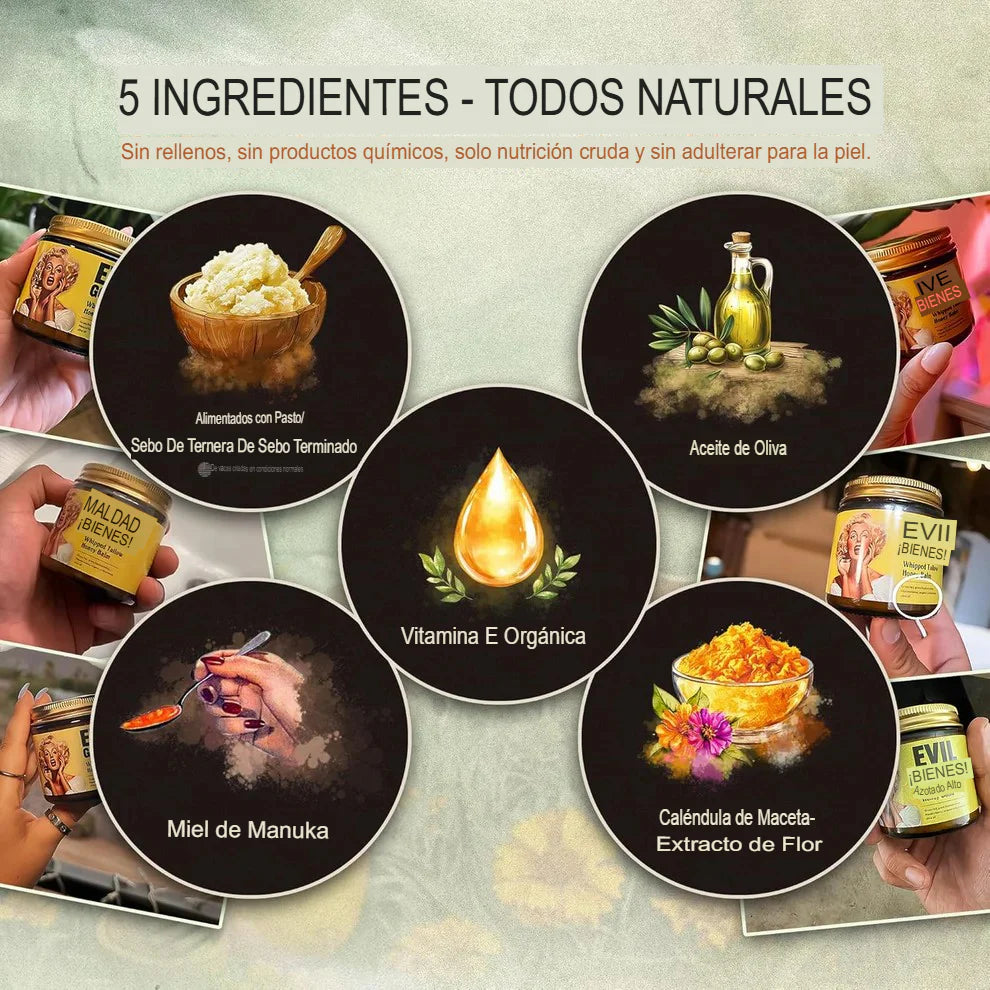 EVIL GOOD - Sebo de ternera batido y miel de Manuka 🛑100% ORIGINAL