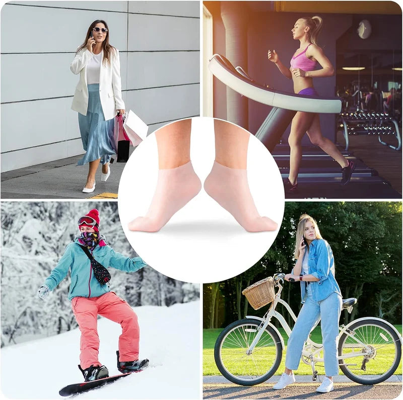 🌸SilkiFeet™ Medias hidratantes en silicona🌿