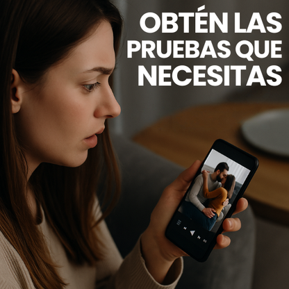 2x1 Mini Cámara Espía HD, WiFi, Inalámbrica - ¡Nuevo Modelo Mejorado!