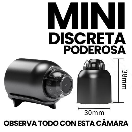 2x1 Mini Cámara Espía HD, WiFi, Inalámbrica - ¡Nuevo Modelo Mejorado!