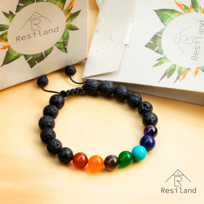 COMBO 2X1 Pulsera 7 Chakras + ACEITE DE ACTIVACION + LIBRO PDF GRATIS