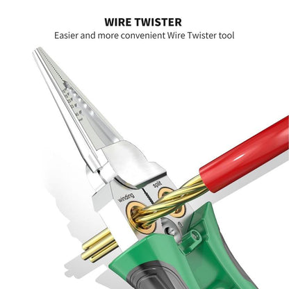 Pinzas 8 en 1 Pela cables-Pinzas-Medidor de voltaje ETC
