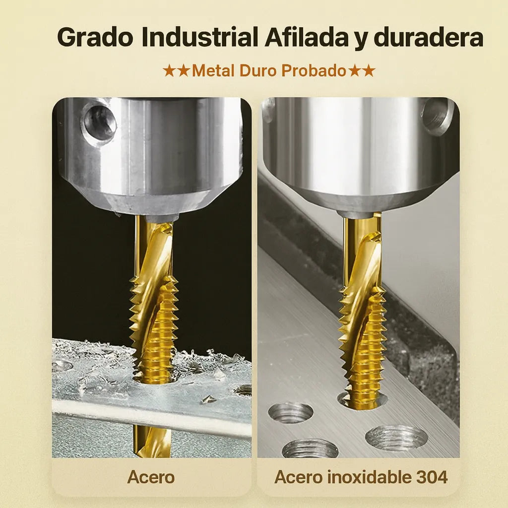 Combo Drill de 6 unidades - precisión, rapidez y durabilidad garantizadas