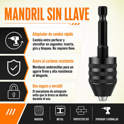 Convierte tu pistola de impacto en una herramienta mucho más versátil SET DE 3 UNIDADES