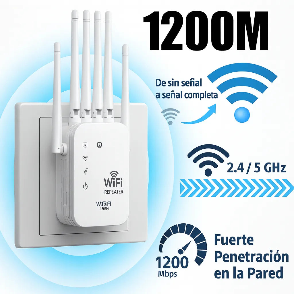 Internet potente en cada rincón de tu hogar, sin pagar mensualidades