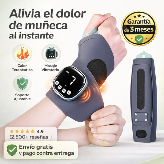 Muñequera Terapéutica EMS Pro-Heat: Alivio Profundo y Movilidad Total
