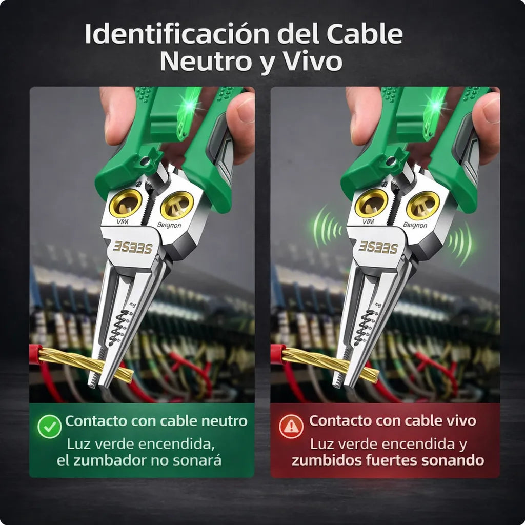 🛑OFERTA 2X1🛑 Alicate 8 en 1: La Única Herramienta que Necesita para Dominar Cualquier Reparación Eléctrica