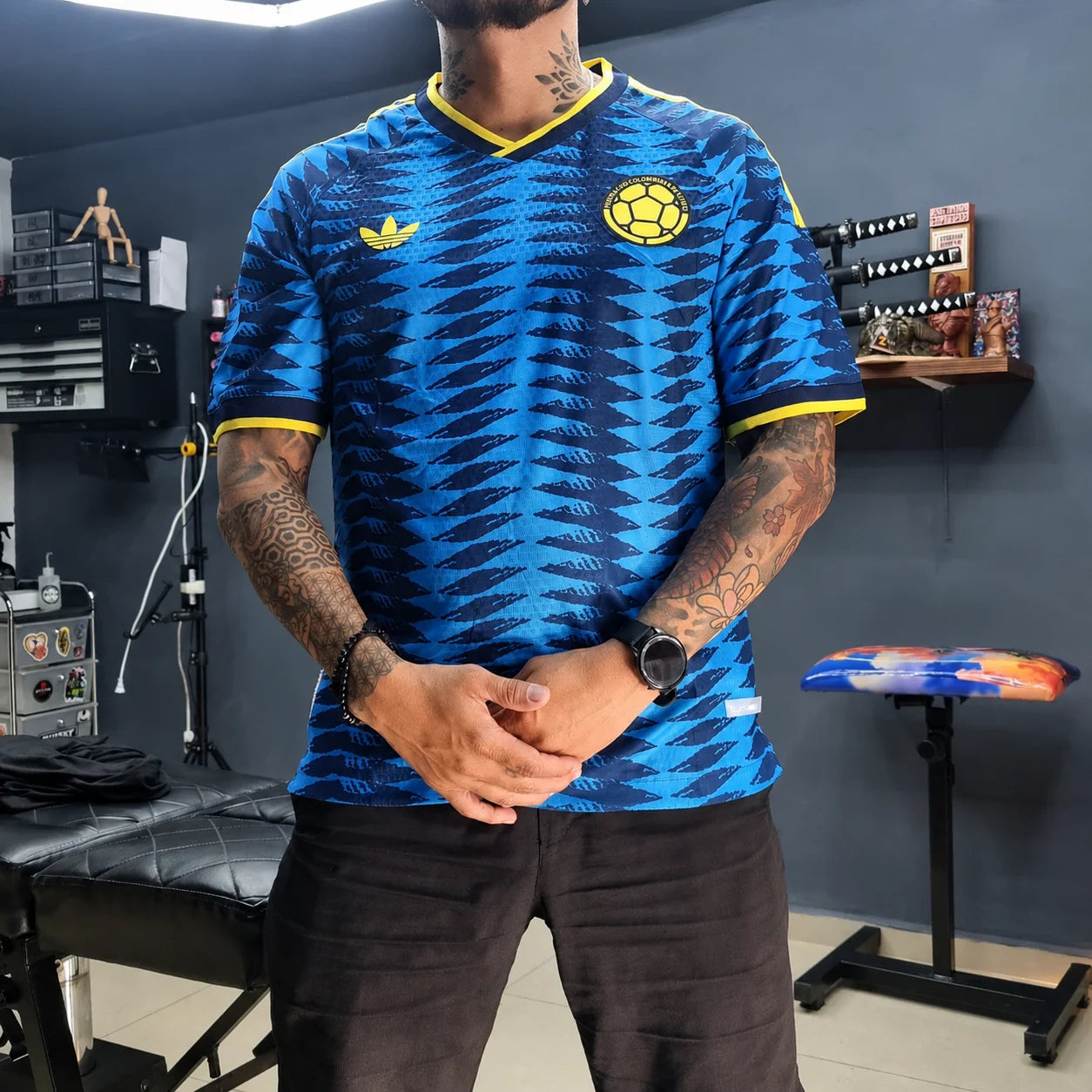 Camiseta Colombia Mundial 2026 Tipo Jugador 1.1 encauchetada: La Nueva Piel Para Vivir Cada Partido Con Orgullo