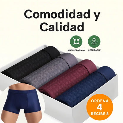 Siente la comodidad-Boxers Hero-🎁Paga 4 lleva 8