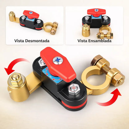 🛑OFERTA 2X1🛑 Interruptor de Desconexión de Batería Evita descargas inesperadas y mantén el control de tu vehículo