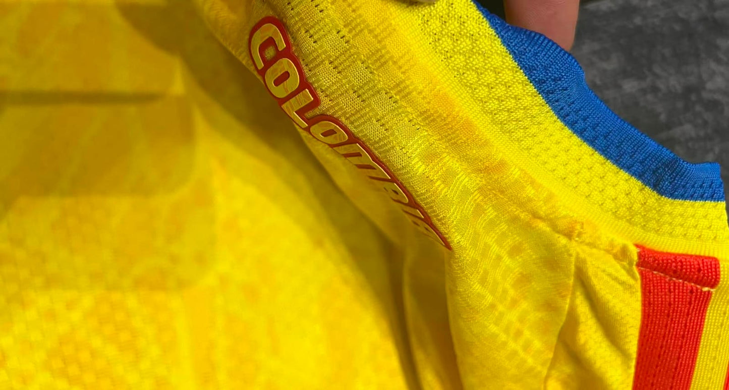 Camiseta Colombia Mundial 2026 Tipo Jugador 1.1 encauchetada: La Nueva Piel Para Vivir Cada Partido Con Orgullo