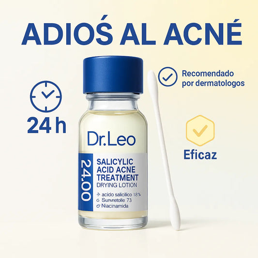 Loción Secante Anti-Imperfecciones Dr. Leo – Reduce brotes visibles mientras duermes