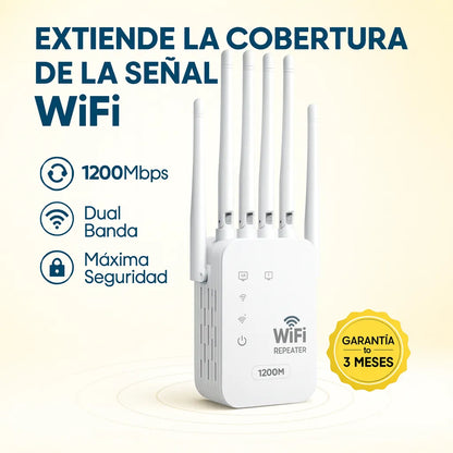 Internet potente en cada rincón de tu hogar, sin pagar mensualidades