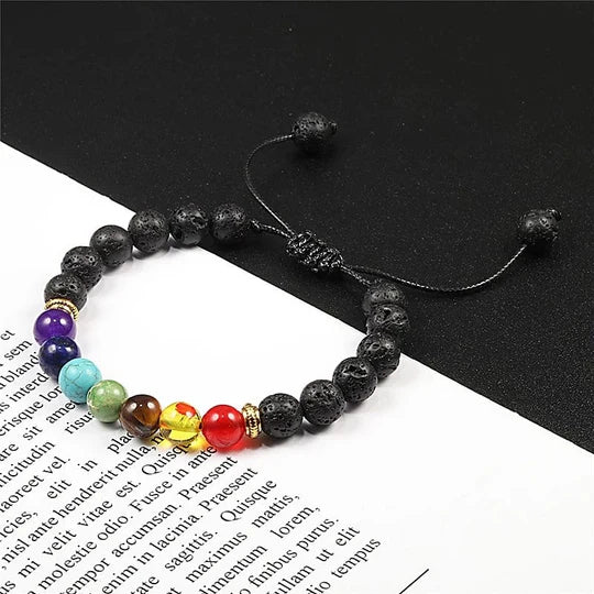 COMBO 2X1 Pulsera 7 Chakras + ACEITE DE ACTIVACION + LIBRO PDF GRATIS