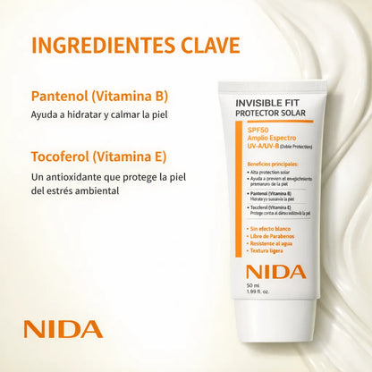 Protección Solar Coreana con Efecto Piel de Porcelana — Ilumina, Unifica y Protege tu Rostro en Segundos