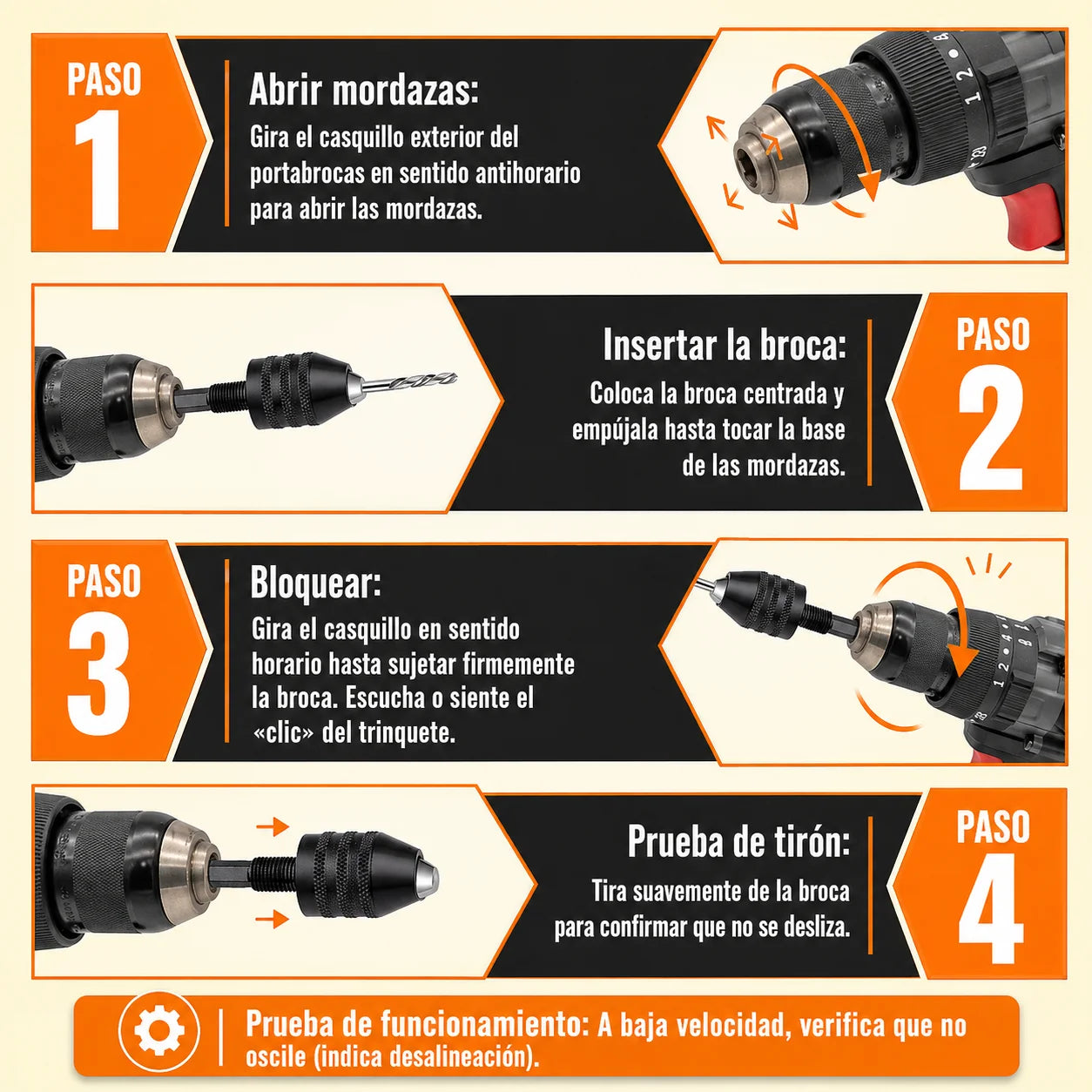 Convierte tu pistola de impacto en una herramienta mucho más versátil SET DE 3 UNIDADES