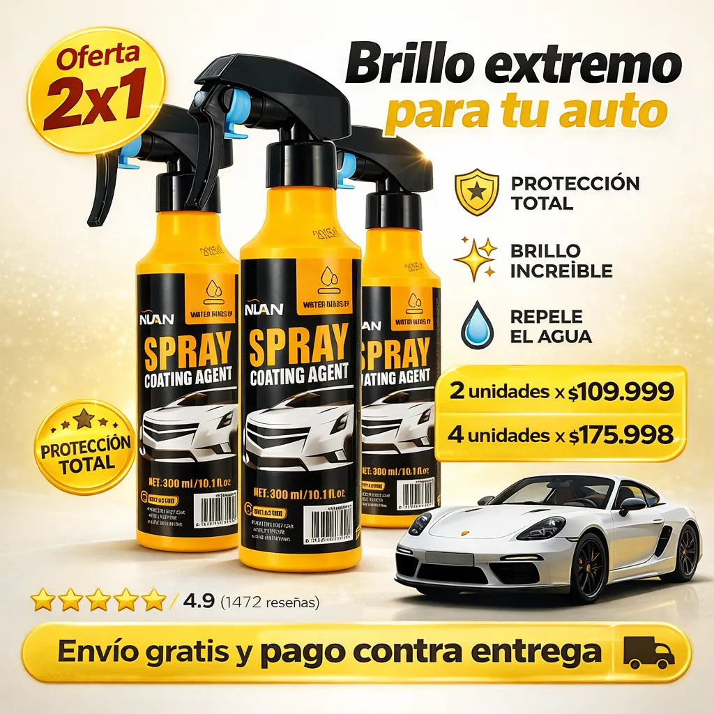 🛑OFERTA 2X1🛑 Revestimiento Cerámico en Spray 300ML cada frasco